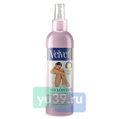 Velvet Лосьон 5в1 после удаления волос, 200 мл.