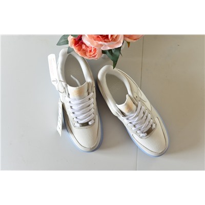 Nike Air Force из натуральной кожи и текстиля