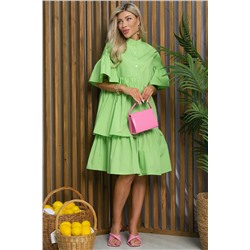 Платье Урания (ярко-зеленое) П13341-36М