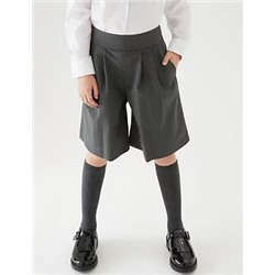Girls' Pleat Front School Culottes (2-18 Yrs)