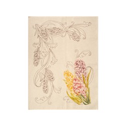 22С145-ШР+К/п.р/фкор Комплект полотенец из 3 шт. 45*60 "Первоцветы-3" рис. 420