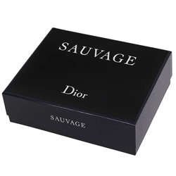 Мужской набор DIor Sauvage 3 в 1 (Парфюм, Гель для душа, Очищающее средство для лица)