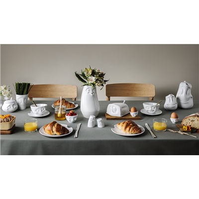 Солонка Cuddly, 7,5 см, белая