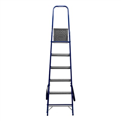 Стремянка, 6 ступеней, стальная, Сибртех
