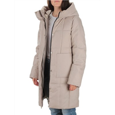 22342 BEIGE Куртка зимняя женская (150 гр. холлофайбера)