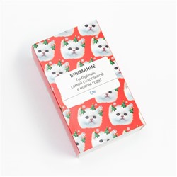 Носки женские новогодние KAFTAN «Внимание» размер 36-40 (23-25 см), набор 2 пары