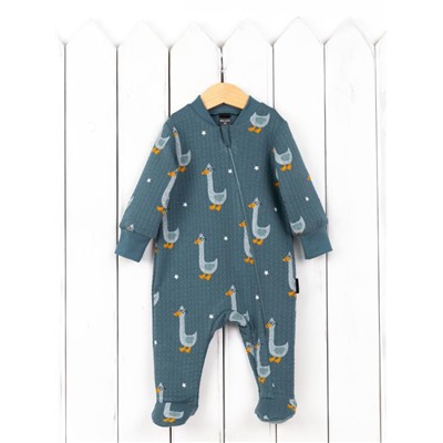 Комбинезон на стопе Baby Boom К301/17-К я730 Гуси