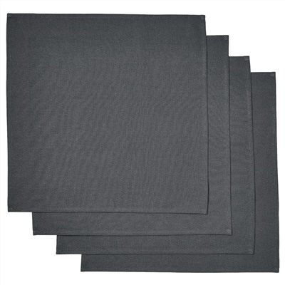 SVARTSENAP, Serviette, dunkelgrau,, 35x35 cm