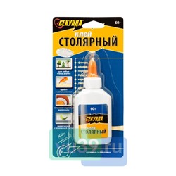 Секунда Клей столярный, 60 мл.