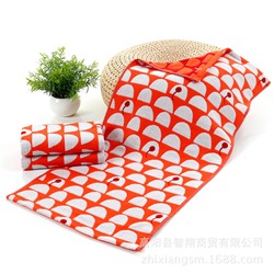 Zhiyang towel three -layer littering little hedgehogs on gauze cotton cotton noodle tissue soft water absorption and face towel factory price wholesale