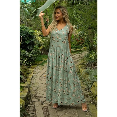 Сарафан Нерея (олива) П13548-1М