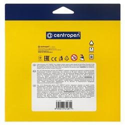 Фломастеры 18 цветов 3.9 мм Centropen 2510 Perfect, невысыхаемые, картонная упаковка, европодвес