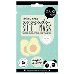 Oh K! Avocado Sheet Mask Maske Masken, 20 мл