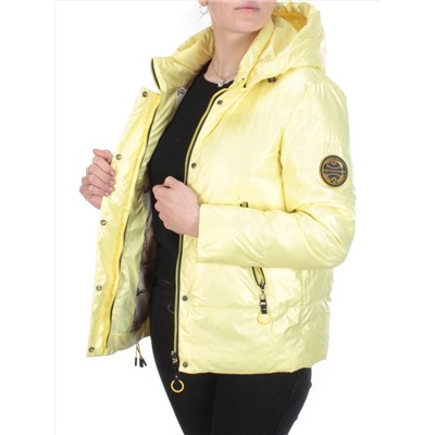 8262 YELLOW Куртка демисезонная женская BAOFANI (100 гр. синтепон)
