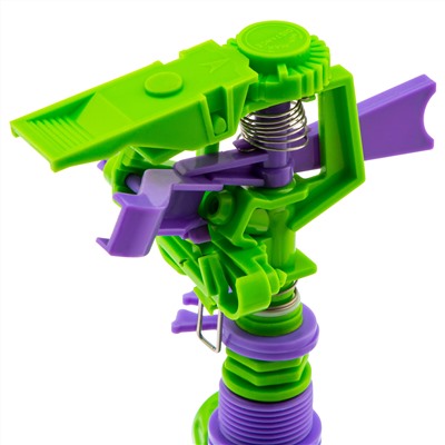 Разбрызгиватель, АБС-пластик, импульсный, с регулировкой угла горизонт распыления до 26 м Palisad