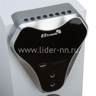 Колонка 10" (20-80 HOME SOUND) динамик 8шт/2х10"; 4х4"; 2х1.5" комплект 2 колонки ELTRONIC (белая)