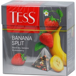 TESS. Pyramids Collection. BANANA SPLIT (черный) карт.упаковка, 20 пирамидки