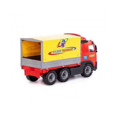 "Volvo", автомобиль бортовой тентовый (в сеточке) 8763