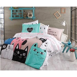 Комплект Постельного Белья ЕВРО 2 сп.  Poplin - Hobby Home Collection