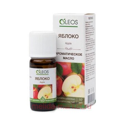 Олеос ароматическое масло Яблоко 10 мл N 1