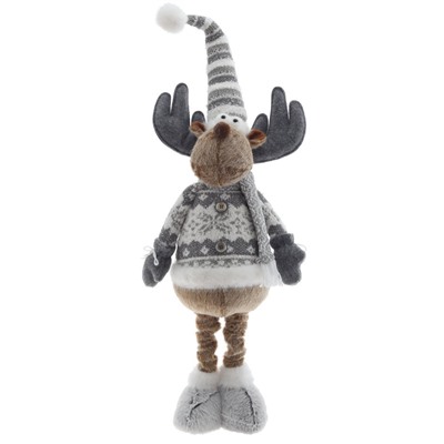 GAEM Игрушка набивная "Олень" (телескоп ноги), L29 W18 H95/46 см