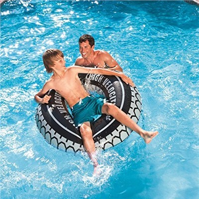 Круг для плавания 119 см с ручками High Velocity Tire Bestway (36102)