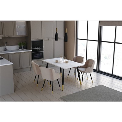 Обеденная группа SHT-DS241
                        онтарио / латте / черный муар / золото