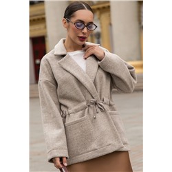 Пальто-пиджак (бежевый) Б14132-7М