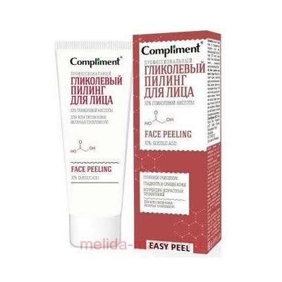 Compliment Easy Peel Гликолевый Пилинг для лица профессиональный 80 мл 7360