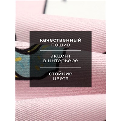 Полотенце Этель «Единорог», 40×73 см, 100% хлопок, саржа 190 г/м²