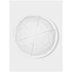 Форма для муссовых десертов и выпечки KONFINETTA «Кристалл», силикон, 19×9.8 см, белая