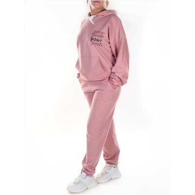 Y315 PINK Спортивный костюм женский (100% хлопок)
