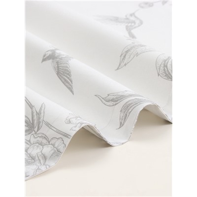 Набор наволочек SL Home Flowers 70*70+3 см - 2 шт, сатин, 140 гр/м2, 100% хлопок