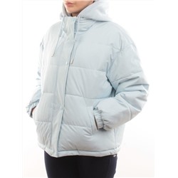 H24-088 LT. BLUE Куртка демисезонная женская (120 гр. холлофайбер)