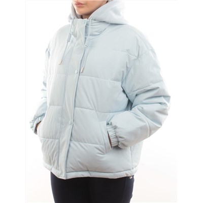H24-088 LT. BLUE Куртка демисезонная женская (120 гр. холлофайбер)