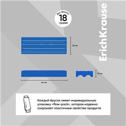 Пластилин 12 цветов, 216 г, ErichKrause "Jolly Friends", со стеком, в картонной упаковке