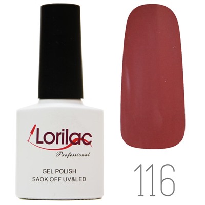 Гель лак Lorilac Professional № 116 10 ml