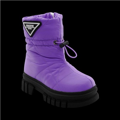 Дутики В5016-17 фиолетовые