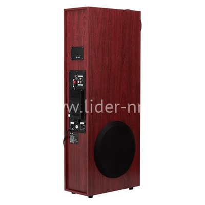 Колонка 08" (30-36 HOME SOUND) динамик 6шт/2х8"; 2х4"; 2х1.5" комплект 2 колонки ELTRONIC (красная)