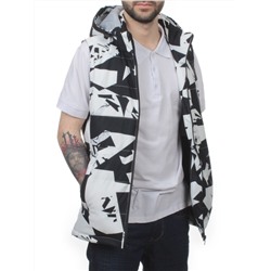 2122 WHITE Жилет мужской (100 гр. синтепон)