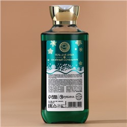 Гель для душа «Огоньки на ели», 295 мл, аромат хвойного сочельника, URAL LAB