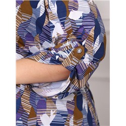 Блузка Торрея синий ИвК