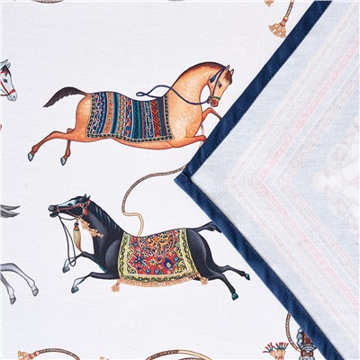 ДОРОЖКА НА СТОЛ "PASSAGE", 45Х300СМ, БЕЛЫЙ, 100% ХЛОПОК,ТВИЛ