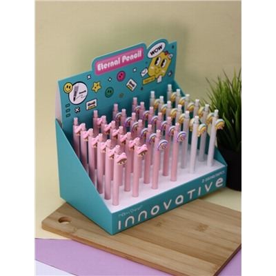 Бесконечный карандаш "Little Girl", mix, шоу-бокс 36 шт.