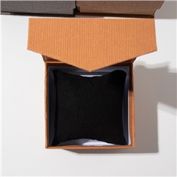 Коробочка подарочная под браслет/часы «Джентльмен», 9×9, цвет МИКС