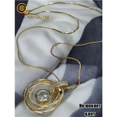 Украшение на шею цепочка длинная с кулоном П21 Арт 2145/10