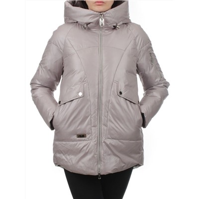 78 GRAY BEIGE Куртка зимняя женская (200 гр. холлофайбер)