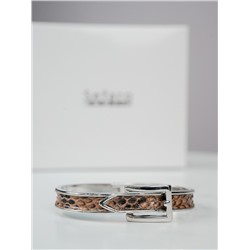 Браслет из кожи питона