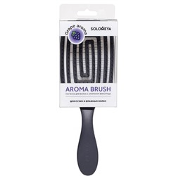 SOLOMEYA Расческа для сух.и влажных волос ВИНОГРАД PADDLE