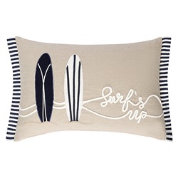 Подушка декоративная Let's surf из коллекции Sea treasures, 30х45 см